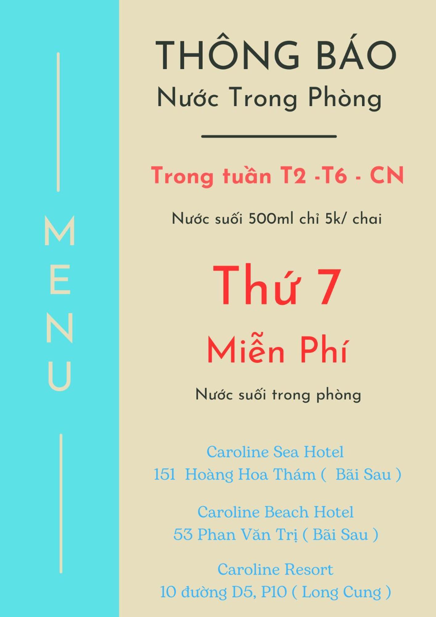 Caroline Khách sạn 3*